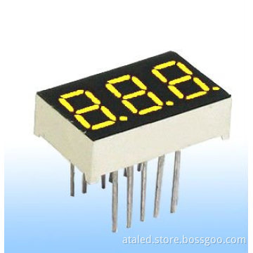 Triple Digit Through-Hole Display